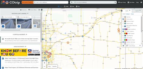 cotrip.org road closures|cdot road conditions map.